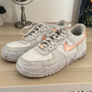 Nike pixel Air Force 1s